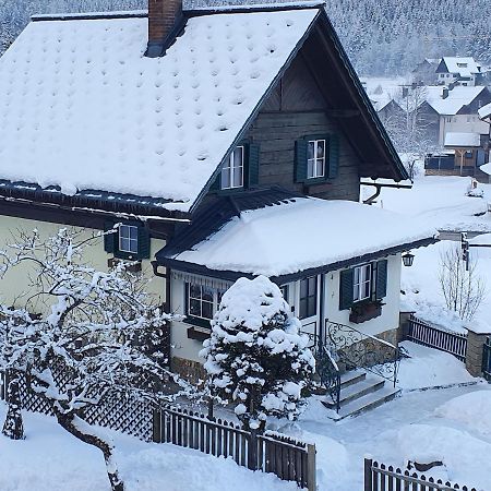 Ferienhaus Waldglueck ゴーザウ エクステリア 写真